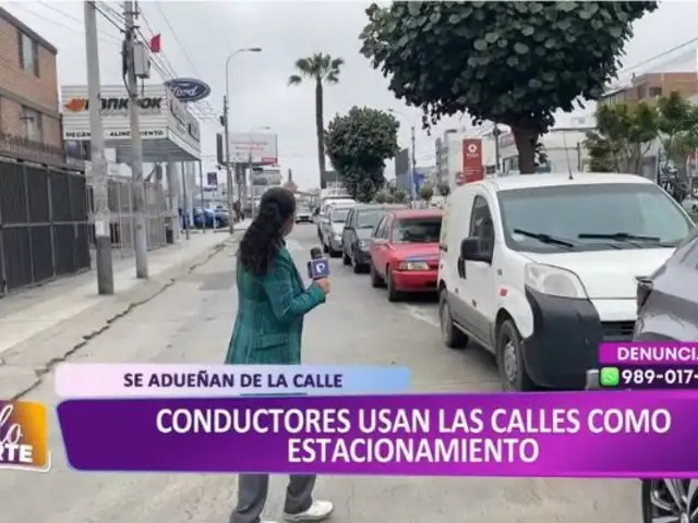 Vehículos mal estacionados: Una problemática de todo Lima