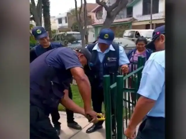 La Molina: restablecen libre tránsito en parque María Auxiliadora tras conflicto vecinal