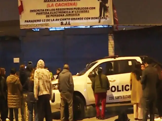 Vigilante de mercado es asesinado de ocho balazos en SJL