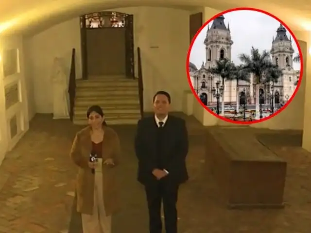 ¡Por primera vez! Catedral de Lima abre sus puertas a zona de catacumbas a turistas