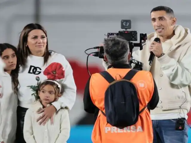 Ángel Di María se despide de la selección argentina entre ovaciones y homenajes en Buenos Aires