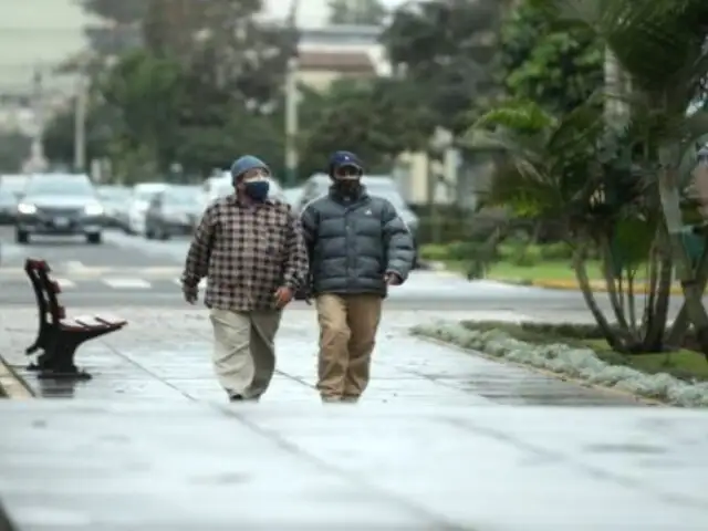 Temperaturas en la costa peruana llegarán este fin de semana hasta los 11°C, según Senamhi