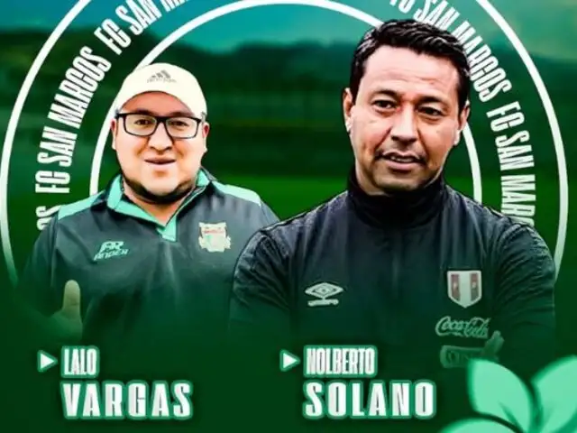 ¡Se muda a la Liga 2!: Nolberto Solano es nuevo entrenador del FC San Marcos