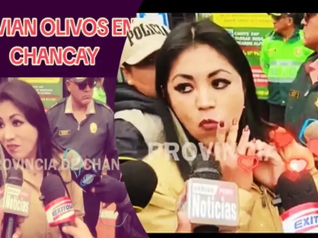 Congresista Olivos en Chancay: comete lapsus, fue abucheada y envió beso volado a periodista