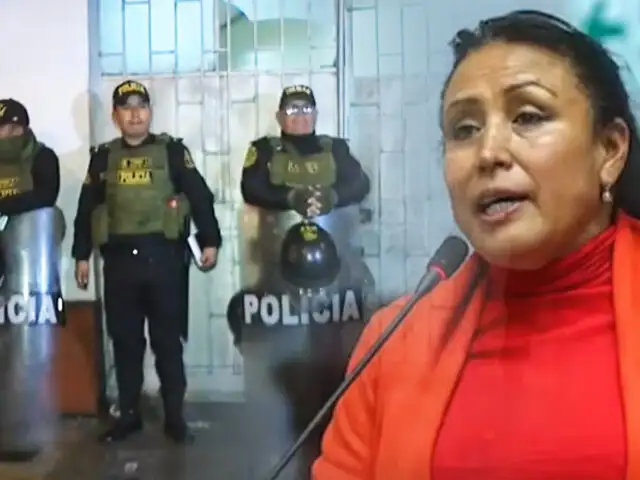 Allanan vivienda de congresista Elizabeth Medina vinculada a una presunta red criminal