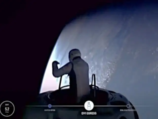 ¡Histórico! tripulantes de Polaris Dawn de SpaceX realizan la primera caminata espacial privada