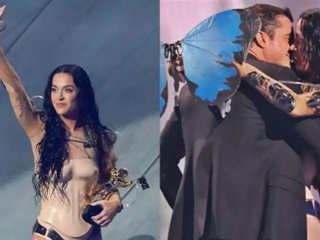 Katy Perry en los VMAs 2024: su inesperada confesión y románticos momentos con Orlando Bloom