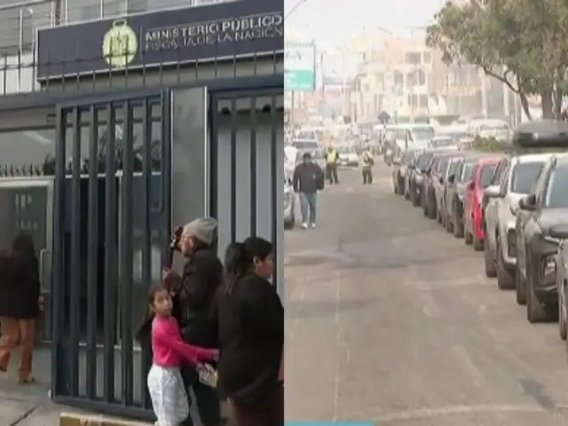 Ate: denuncian que municipio habría cerrado calle solo para autos de trabajadores de Fiscalía