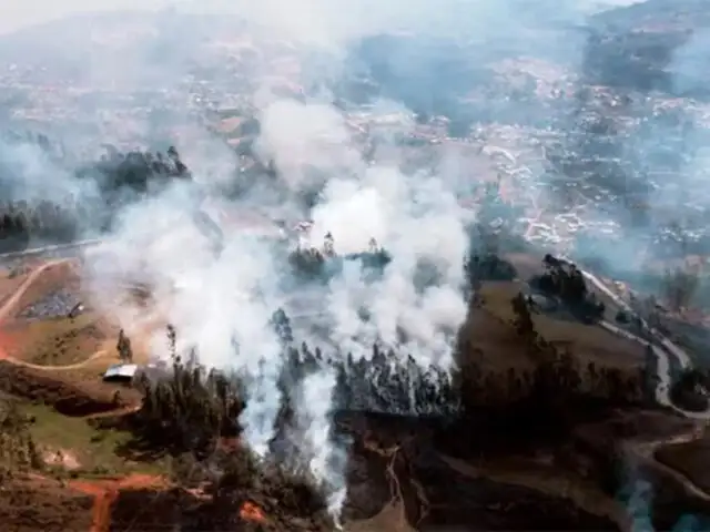 Región Amazonas: piden se declare estado de emergencia ante avance de incendios forestales