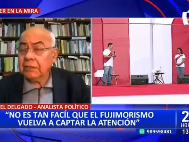 Ángel Delgado: "No veo que Keiko y Kenji vayan a asumir la posta de Alberto Fujimori"