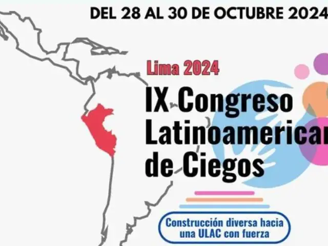 Lima será sede del Congreso de Discapacidad Visual más importante de América Latina