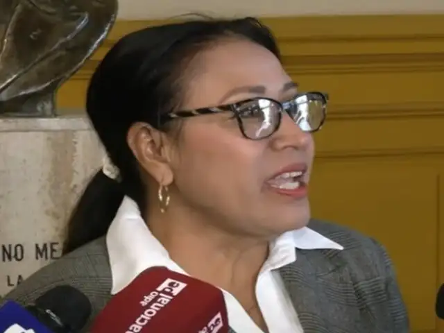 Elizabeth Medina: congresista niega estar implicada en presuntos cobros de coimas