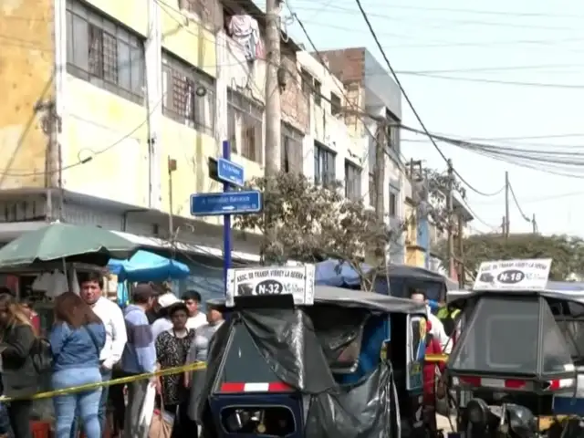 La Victoria: asesinan a mototaxista por aparente cobro de cupos