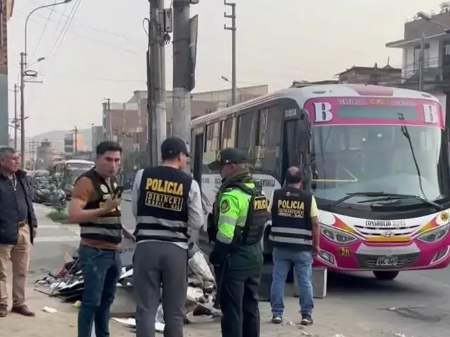 Terror en SJL: delincuente balea a conductor de bus por aparente cobro de cupos