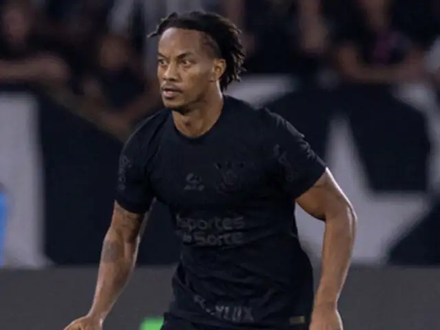 André Carrillo debutó en el Corinthians enfrentando al Botafogo