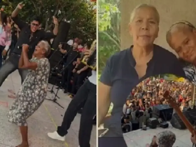 Abuelita llevaba ocho meses desaparecida y fue encontrada en festival musical gracias a video viral