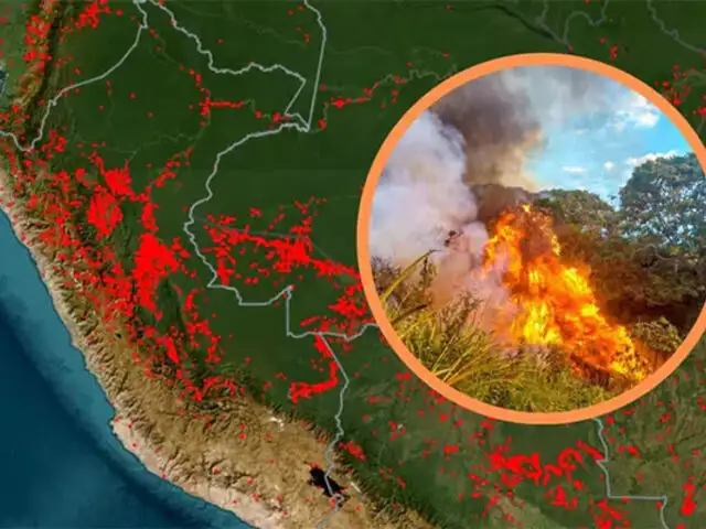 Incendios forestales: Indeci señala que no necesitamos apoyo internacional para sofocar siniestros