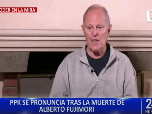 PPK sobre indulto a Fujimori: “Fue una deferencia para una persona que hizo mucho por el Perú”