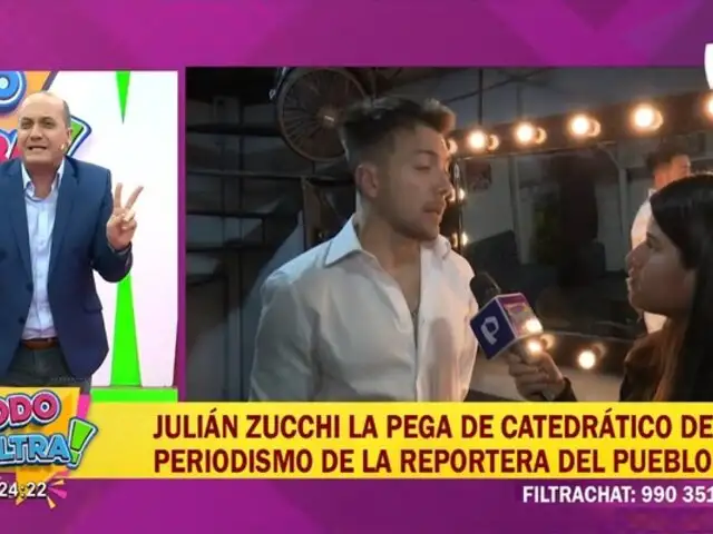 Kurt Villavicencio a Julián Zucchi: "Quién te crees para decir que hacer y que no a mis reporteros"