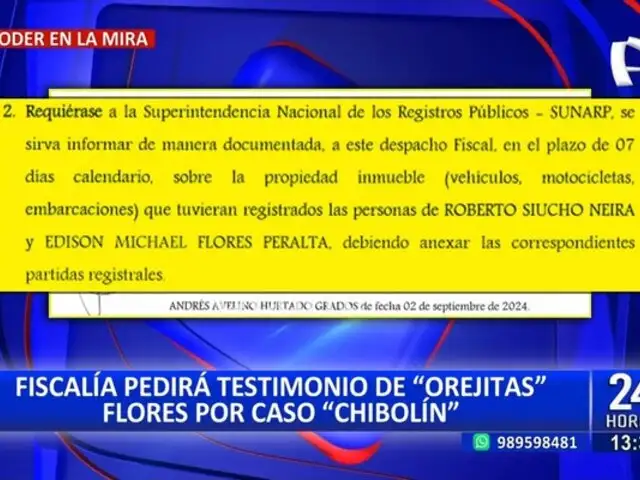 Caso Andrés Hurtado: Edison Flores deberá declarar y presentar lista de bienes a la Fiscalía