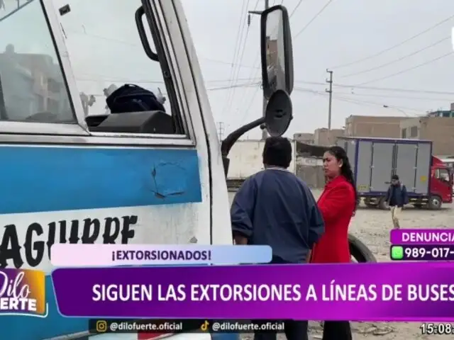 Mafias de extorsionadores solicitan dinero a los chóferes de transporte público