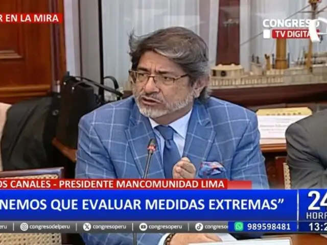 Alcalde Canales propone pena de muerte para frenar ola de sicariato y delincuencia