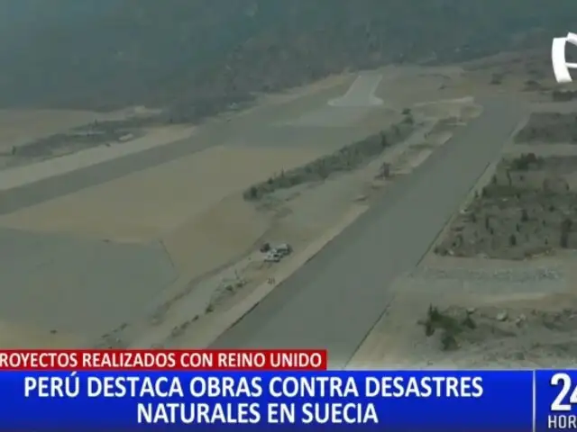 Perú destaca obras ante desastres naturales en un evento realizado en Suecia