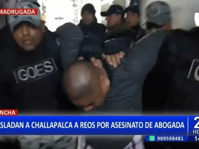 Penal de Chincha: Trasladan a Challapalca a presuntos implicados en asesinato de abogada