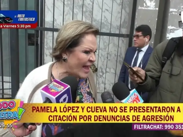 Pamela López y Christian Cueva no se presentaron a la citación por denuncias de agresión