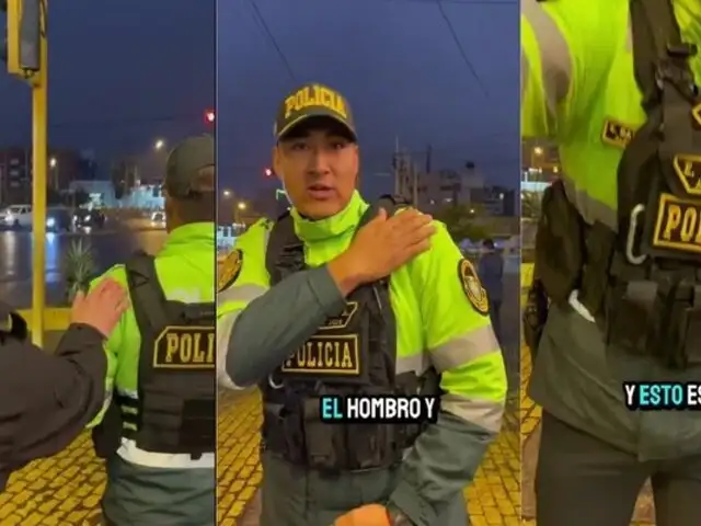 “Mejor capturen a Cerrón”: usuarios reaccionan al video viral de la PNP en TikTok con polémico ‘trend’