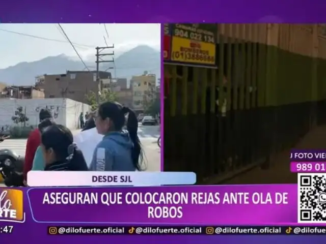 Vecinos enfrentados por rejas de la discordia en San Juan de Lurigancho