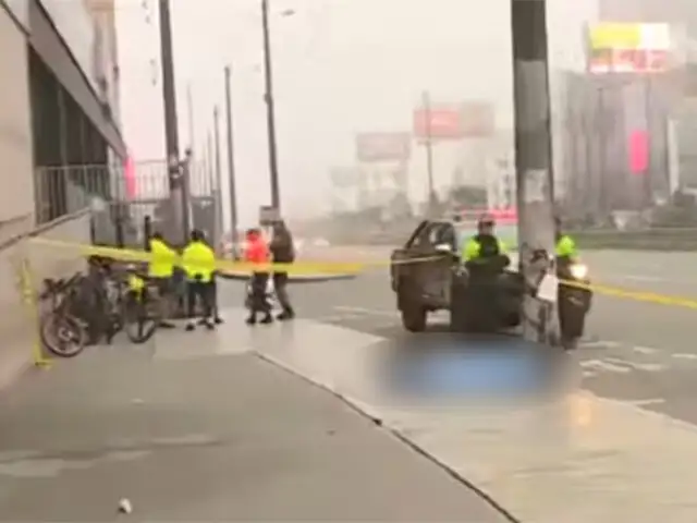 Se dio a la fuga: chofer en aparente estado de ebriedad atropella y mata a ciclista en Surco