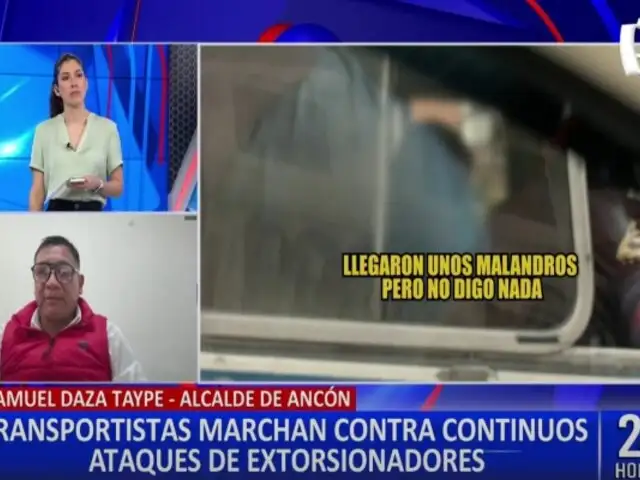 “Hemos pedido que declaren en Estado de emergencia nuestro distrito”, asegura el alcalde de Ancón