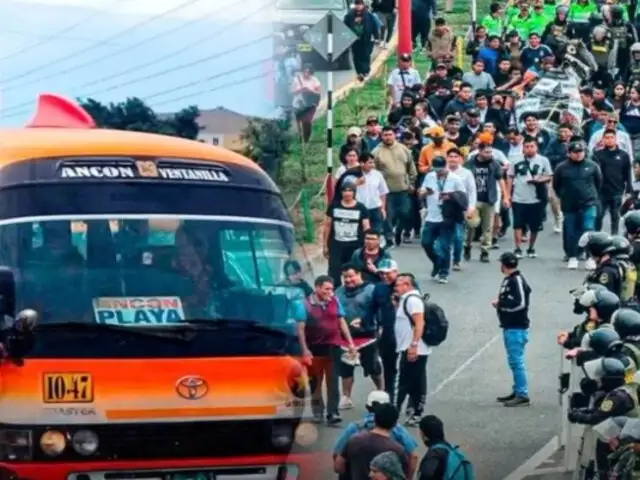 Transportistas de Lima Norte marcharán al Congreso este jueves para exigir seguridad