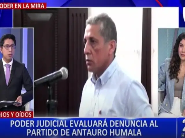 Antauro Humala: PJ evaluará el 14 de octubre pedido de la Fiscalía sobre su partido político