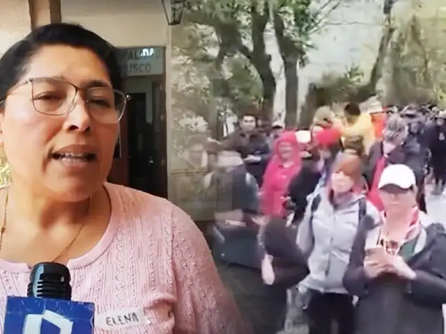 Turistas afectados para llegar a Machu Picchu debido a falta de buses en Aguas Calientes