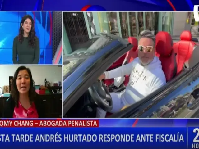 Romy Chang sobre Andrés Hurtado: “Hoy o mañana la Fiscalía podría pedir prisión preventiva”