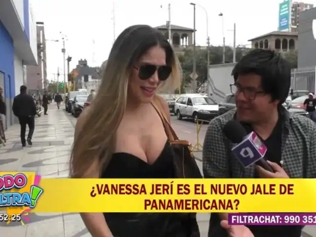 ¿Qué hacía Vanessa Jerí en los pasillos de Panamericana Televisión?