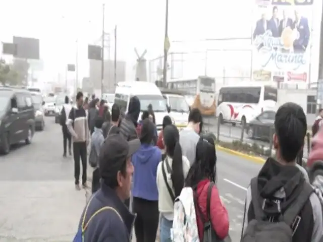 Paro de transportistas: pasajeros pagaron hasta el triple por llegar a su destino en Lima Este