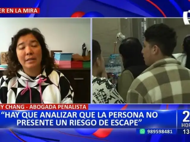 Romy Chang sobre prisión preventiva contra "Chibolín": "Hablamos de un caso que tiene bastantes elementos"