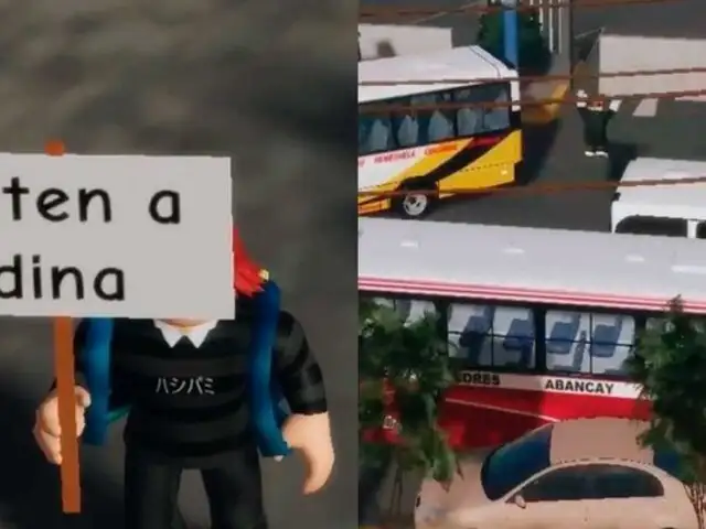 Paro de transportistas en Lima cobra vida en Roblox: protesta virtual se vuelve viral