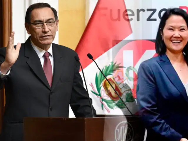 Martín Vizcarra arremete contra Fuerza Popular: “Son los culpables de la grave situación que vivimos”