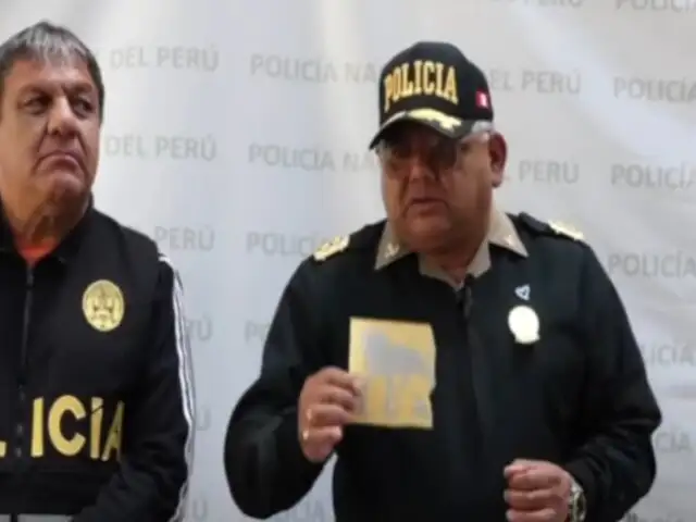 Trujillo: detienen a sujetos acusados de imprimir stickers extorsivos de bandas criminales