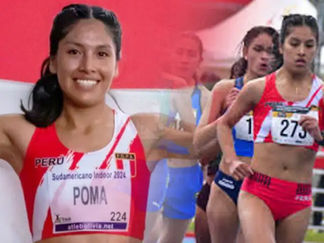 Perú gana medalla de oro en los 1500 metros en el Campeonato Sudamericano de Atletismo U23