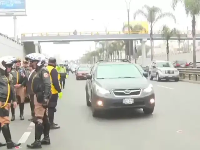 San Borja: policía impone 500 papeletas en el primer día de estado de emergencia