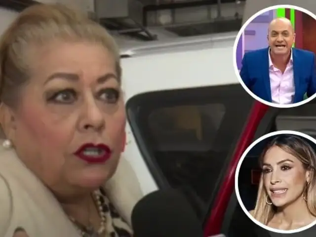 Mamá de Milett Figueroa arremete contra Kurt Villavicencio y lo minimiza por ser “comunicador”