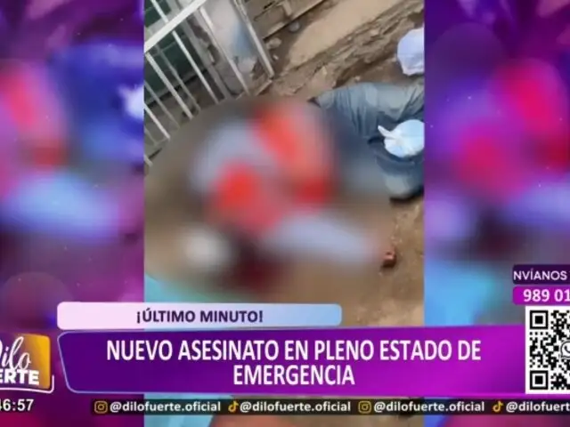 ¿Dónde están los militares y policías? Asesinan a obrero en Comas en medio del Estado de emergencia