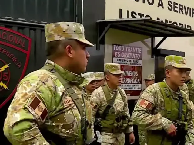 SJL: denuncian falta de presencia militar pese a estado de emergencia declarado hace una semana