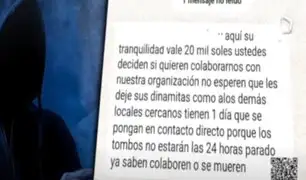 ¡Terror en Gamarra! Comerciantes denuncian ser víctimas de extorsión: "Colaboren o se mueren"