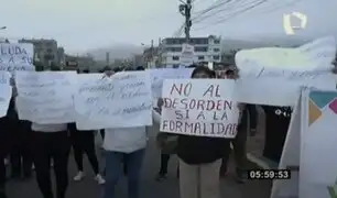 Después de 20 años: desalojan a ambulantes de los exteriores del mercado 1 de Septiembre en SJL